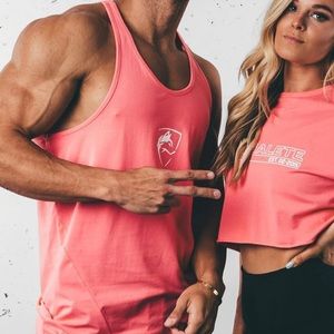 Alphalete Mens pink Tank